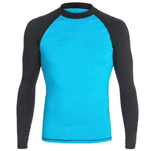 เสื้อยืดออกกำลังกายผู้ชาย ผลิตในปากีสถาน สำหรับฟิตเนสและฝึกซ้อมในยิม ไซส์ใหญ่ แขนยาว เสื้อรัดกล้ามเนื้อ ยูนิเซ็กซ์ แรชการ์ด - Product Image 1