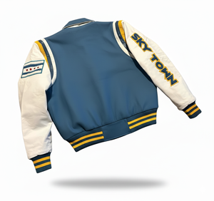 Veste universitaire en laine OEM veste de baseball couleur et logo personnalisé pour les commandes en gros - Product Image 2