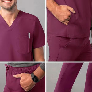 Uniformes de gommage médical femmes gommage infirmière uniforme haut pour l'hôpital Service OEM - Product Image 1