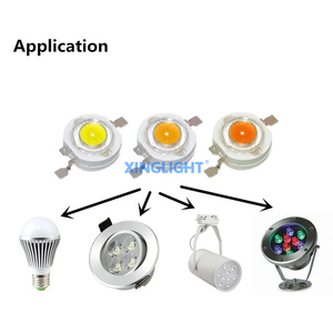 Xinglow công suất cao <span class=keywords><strong>LED</strong></span> hạt 1W với khung đồng ấm/mát trắng nhiệt thấp thế hệ Bảo hành 2 năm - Product Image 3