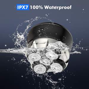 Mini Afeitadora Eléctrica con Pantalla LED para Hombres Calvos, Impermeable IPX7, con Cinco Cuchillas, Uso en Seco/Húmedo, Carga Tipo-C, para Cuidado Corporal - Product Image 4