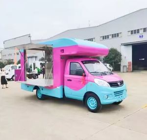 Camion de restauration motorisé à vendre, équipé d'un moteur diesel de 65 CV, d'une capacité de charge utile de 1500 kg et d'un évier à 3 compartiments. - Product Image 4