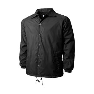 Chaqueta informal de gran tamaño para otoño OEM, chaquetas de entrenador de hombre de talla grande con botones de una sola fila - Product Image 5