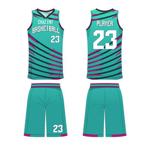 Conceptions personnalisées Ensembles d'uniformes de basket-ball de taille plus ajustés et respirants pour adultes Impression par sublimation personnalisée Meilleure vente - Product Image 3