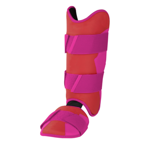 Protège-tibias de baseball en cuir de haute qualité avec protection professionnelle, légers et ajustables pour les catchers et les joueurs de terrain intérieur - Product Image 4