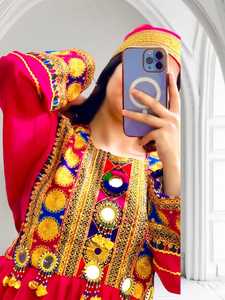 100% tela de alta calidad para mujer, vestido de novia de boda, decoración de encaje, ropa de mujer afgana - Product Image 4