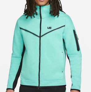 Sudaderas con cremallera de lana de alta calidad Sudadera de algodón con cremallera completa Streetwear Diseño personalizado Venta al por mayor Tech Hoodie - Product Image 4