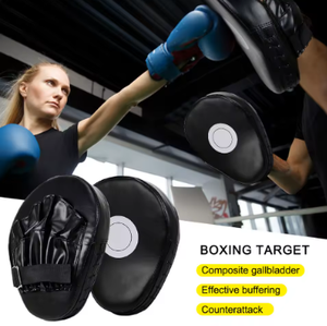 Double Boxing <b>Focus</b> <b>Pads</b> PU Leather Punch Target Training Mitts Durable for Gym Boxing Practice Equipment - Product Image 5