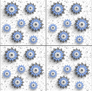 Azulejos de Cerámica de 600x600 mm con Aspecto 3D Modelo 9030, Azulejos de Cerámica para Piso de la Mejor Calidad a Precios Bajos de Novac Ceramic India - Product Image 5