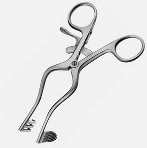 PERKINS 125 mm 5 \ "hoja dentada gruesa de acero inoxidable retractor Adson quirúrgico de retención automática para herida izquierda de calidad superior - Product Image 6