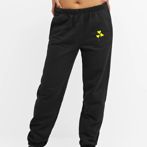 Pantalon de jogging en molleton pour femme, taille haute, style empilé, de créateur renommé, collection 2026 - Product Image 5