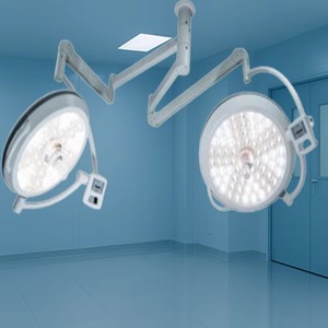 Hot bán hiện đại pha lê HD đôi Dome trần OT ánh sáng có thể điều chỉnh độ sáng y tế phòng điều hành đèn cho trên toàn thế giới cung cấp - Product Image 3