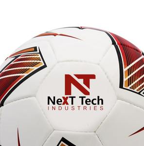 Balón de entrenamiento de fútbol de Next Tech Industries, material de PU para fines de entrenamiento con diseño personalizado y logotipo personalizado - Product Image 6