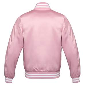 Chaqueta Bomber de satén personalizada de alta calidad: tela transpirable y cómoda para un estilo óptimo y usabilidad - Product Image 2
