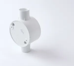 Prix bon marché-boîte de jonction bidirectionnelle-fabriquée au VIETNAM-utilisée pour les tuyaux électriques EN PVC dans le projet-produite sous BS EN 4607