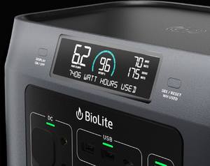 Station d'alimentation portable Bio Lite BaseCharge 600+ - Product Image 1