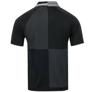 Polo de marca de moda europea para hombre, camisa de verano Jacquard, Color sólido, manga corta, cuello vuelto, negocios informales - Product Image 3