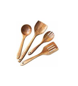 2025 Top Tendance Qualité Premium Bois De Mangue Cuillère Fourchette Ensemble Maison Table À Manger Dîner Ware pour Cadeaux Vente Chaude - Product Image 2