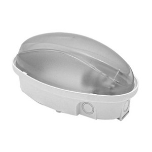Plafoniera LED Ovale Bianca Base 215x125x110h 12 W 960 Lm - Product Image 1