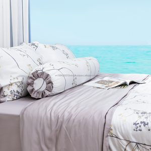 Chất lượng cao sang trọng cho Tencel Lyocell bộ đồ giường đặt khá vải cho giường bán buôn Khăn trải giường - Product Image 6