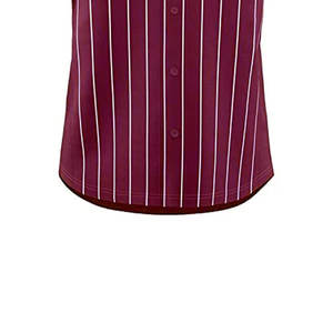 Jersey de béisbol personalizado de alta calidad, bordado por sublimación disponible, camisetas de béisbol de gran tamaño para hombre a rayas, Jersey - Product Image 5