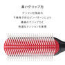 แปรงผมเดนแมน ดี-4 โอวัล แบล็ค แฮร์บรัช รุ่นพายด์ ผลิตจากไนลอน - Product Image 5