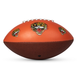 Balón de Fútbol Americano Personalizado con Logotipo, de Cuero PU/PVC, Duradero, Suave, Cómodo, de Calidad, para Entrenamiento y Juego, Fabricante al por Mayor - Product Image 4