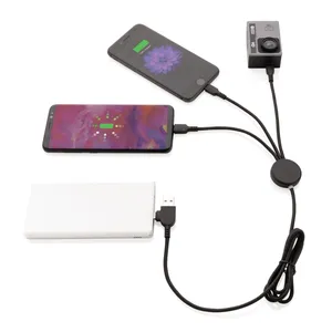 สายเคเบิลแบ็คไลท์แบบกำหนดเอง 6 in 1 สำหรับอุปกรณ์ USB สำหรับโปรโมชั่น - Product Image 5