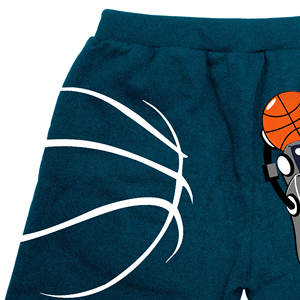 2026 Men's Polyester Hip Hop Casual Summer High Street Eco-Friendly Waterproof Windproof Jogging Shorts <b>Elastic</b> <b>Waistband</b> Two - Product Image 6