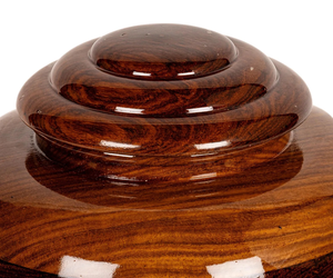 Handcrafted Rosewood Cremation Urn Large <b>Memorial</b> Urn for Ashes <b>Keepsake</b> <b>Box</b> Decorative Cremation Urn for Ashes - Product Image 3