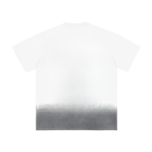 Camiseta Degradada Deslavada Estilo Vintage, Camiseta Holgada de Gran Peso, Camiseta Informal de Verano para Hombre con Logotipo Personalizado OEM - Product Image 2