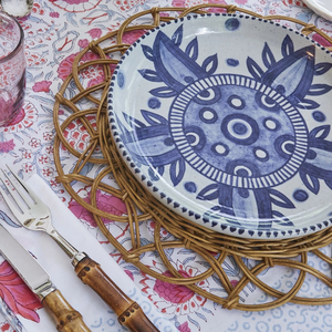 Produit très vendu napperon en rotin et bambou plaque de table antique meubles en osier décor de fête luxe - Product Image 2