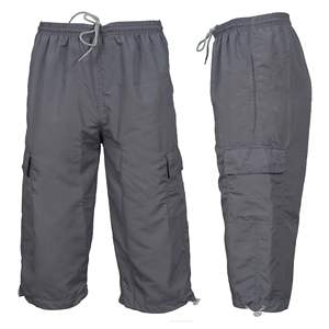Short de course en nylon spandex short cargo motif solide travail Quik Dry meilleure qualité pantalon personnalisé pour hommes service de gros OEM - Product Image 6