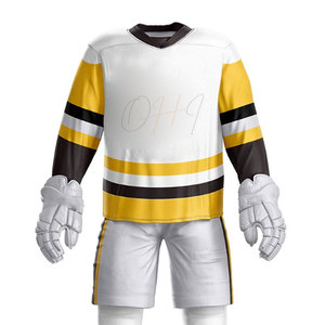 Uniforme de hockey sobre hielo ligero, superventas, marca privada, 100% poliéster, a precio económico. - Product Image 5
