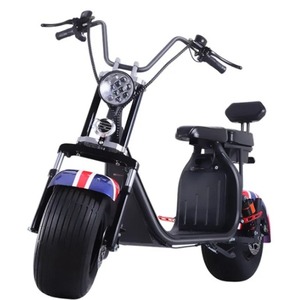Scooter Eléctrico H6 de Venta Rápida con Motor de 2000W, Velocidad de 45KM/H, Nuevo, Certificado EEC COC, Tipo Sensor Inteligente de Dos Ruedas - Product Image 1