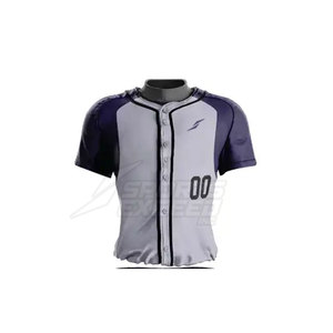 Nouvelle tenue de baseball en polyester personnalisée, de haute qualité, respirante, à séchage rapide et confortable - Product Image 4