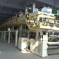 Machine de revêtement automatique numérique à moteur hydraulique pour films PET et PVC, séchage à air chaud, chambre de 30 pouces (90 pieds) sensible à la pression