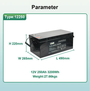 Mylin แบตเตอรี่ LiFePO4 250Ah 12.8V ไร้การบำรุงรักษาพลังงานสำหรับผู้ผลิตเครื่องรวมและอุปกรณ์ไฟฟ้า - Product Image 3
