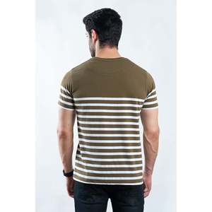 BAHMAN Men's Classic Slim Fit Summer Short Sleeve T-Shirt 100% Cotton 220 Grams Breathable Knitted Yarn Dyed Silk Screen - Product Image 6
