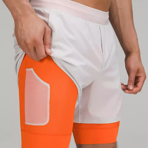 กางเกงขาสั้นเล่นเทนนิสของผู้ชายกางเกงขาสั้นพิมพ์โลโก้ได้ตามต้องการจากผู้จำหน่ายที่เชื่อถือได้ - Product Image 4