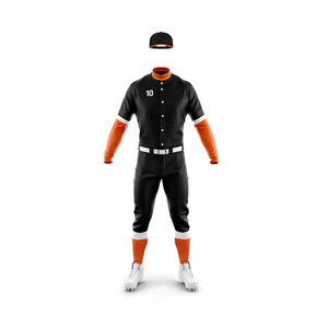 Maillot de football noir pour homme avec manches orange et numéro 10 imprimé par sublimation, tissu respirant, vêtements toutes saisons - Product Image 1