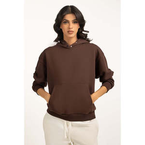 Sweat à capuche en tricot coupe oversize WM-POH-WS25-105 - Product Image 3