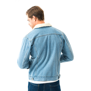2024 personnalisé hommes de haute qualité coton jean veste en gros Style décontracté Denim veste lavé Technique hiver fabriqué au Pakistan - Product Image 6