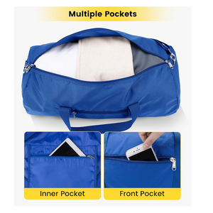 Bolsa de lona de viaje de negocios Weekender impermeable del fabricante con separación en seco húmedo para hombres Bolsa de mano de gran capacidad - Product Image 3