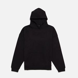 Sudadera con capucha y estampado de abullonado de gran tamaño personalizada para hombre, forro polar de talla XL para invierno, suministro ODM, primavera sólida anticontracción - Product Image 5