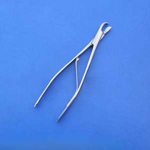 Pince à clips Michel 4,75 pouces en acier inoxydable, applicateur de clips hémostatiques chirurgicaux, instruments de poinçonnage cutané certifiés CE - Product Image 4