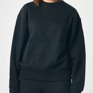 Sweat-shirt pour femme à manches longues, col rond, coupe ample, décontracté, 100% coton molletonné, haute qualité, hiver, prix de gros, pas cher - Product Image 6