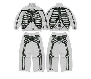 Ensembles de survêtements personnalisés en toile délavée avec fermeture éclair, vestes de travail, sweats à logo graphique, pantalons de survêtement, streetwear hip-hop - Product Image 6