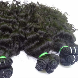 ผมแท้แบบอินเดีย ลอนธรรมชาติ  แบบ Double Weft  ต่อผมแบบมัด  ผมบริสุทธิ์จากผู้บริจาคคนเดียว  เกรด Remy  จัดเรียงเกล็ดผม  นำเข้าจากศีรษะ  ไม่ผ่านการแปรรูป  เกรด 12A - Product Image 3