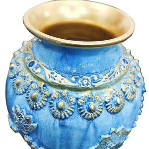 2025 Style Antique intérieur grande fleur Vases classique décoration de la maison Vintage sol en céramique grand Vase pour la décoration de la maison - Product Image 3